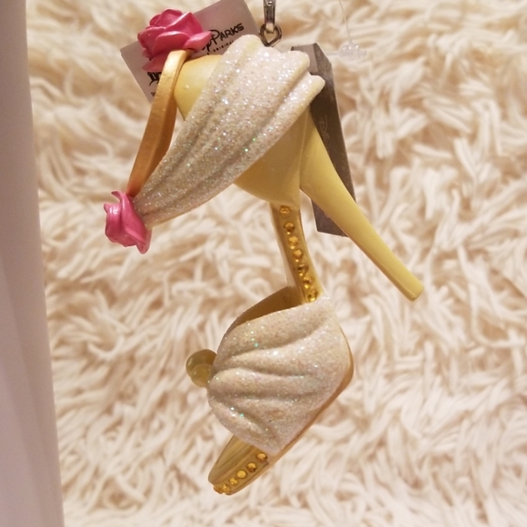 Disney's Belle Yellow Shoe Ornament - Picture 2 of 8